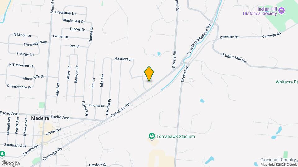 8204 Indian Trail Dr Map and Location Details