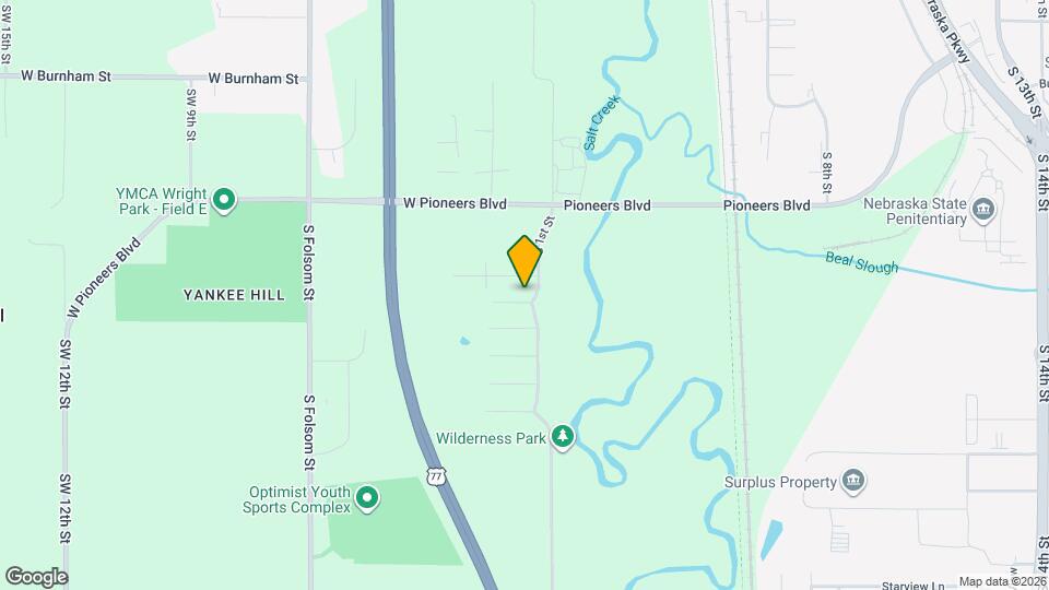 110 W Olson Ave Map and Location Details