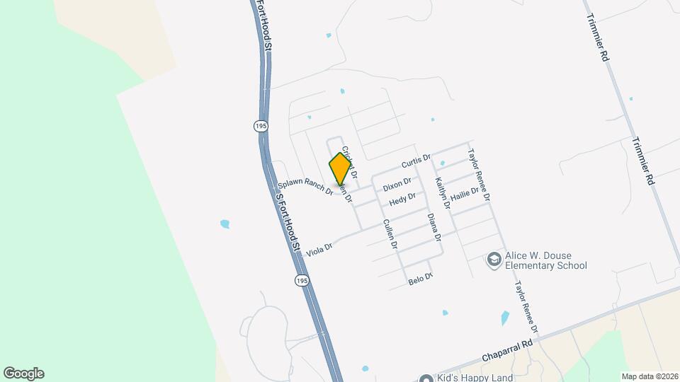 9407 Zayden Dr Map and Location Details