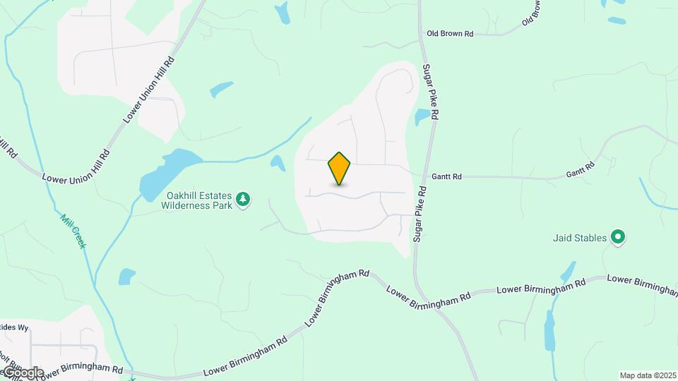 313 Oak Hill Ln Map and Location Details