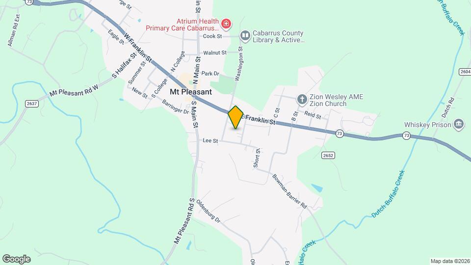 1568 Barringer St Map and Location Details