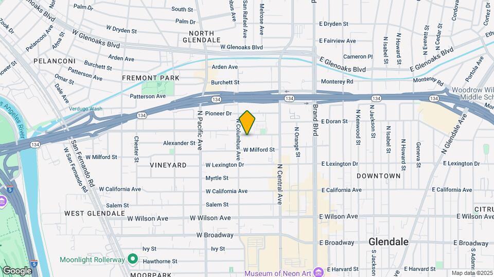 364 W Doran St Map and Location Details