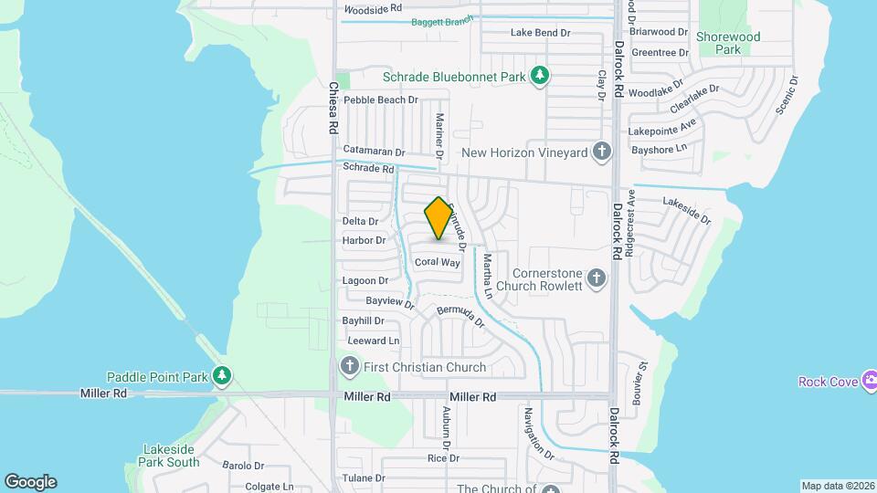 7701 Tidewater Dr Map and Location Details