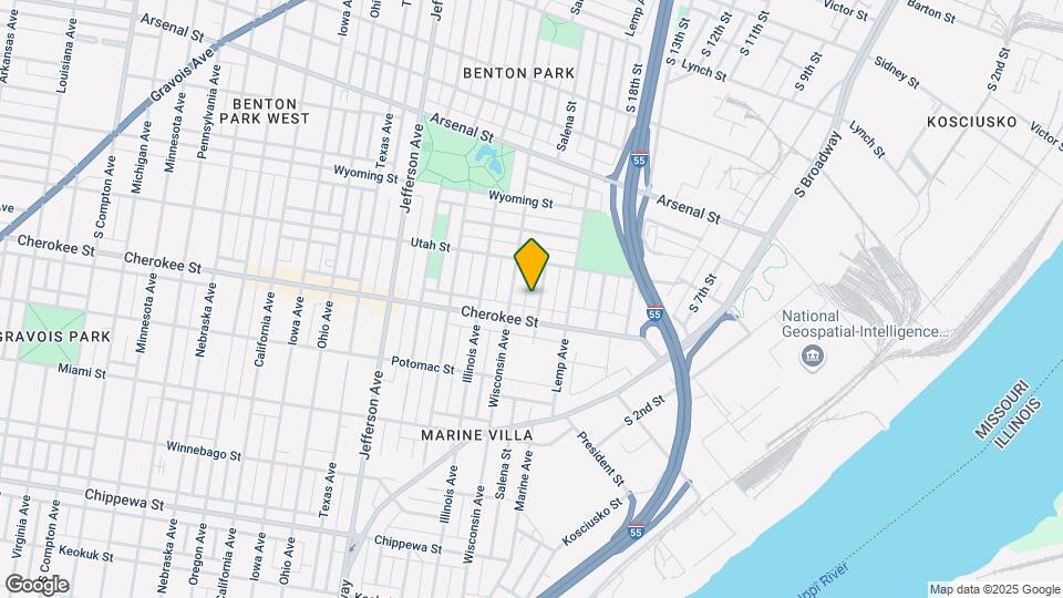 3339 Salena St Map and Location Details