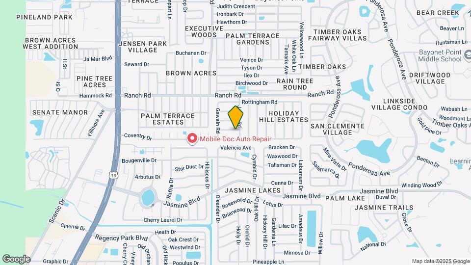 7608 Camelot Rd Map and Location Details