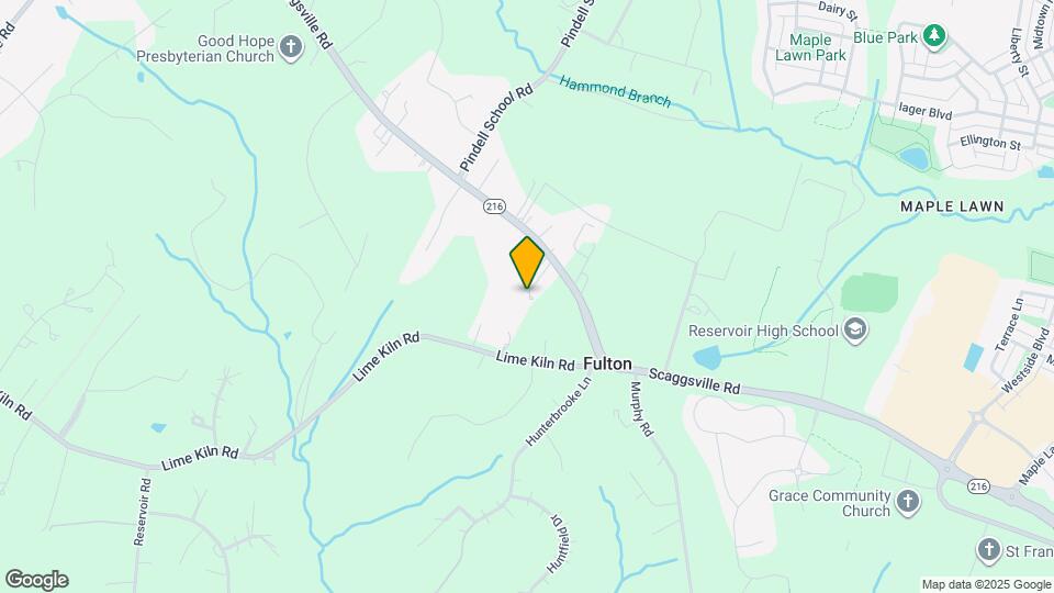 11857 Scaggsville Rd Map and Location Details