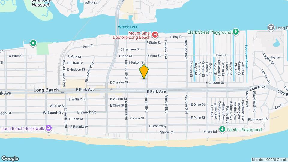 375 E Chester St Mapa y Detalles de la Ubicación