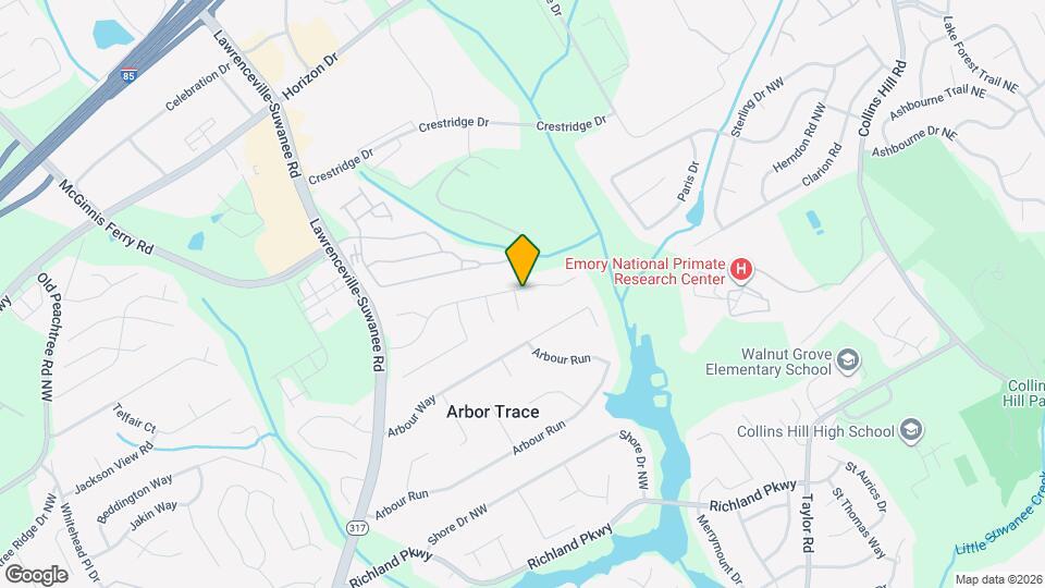 2609 Falcon Nest Ct Map and Location Details