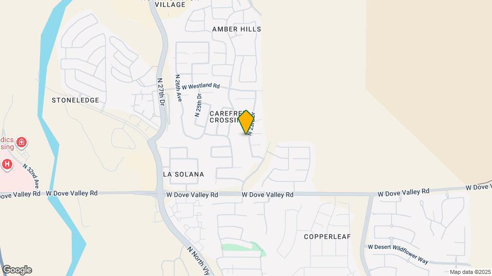 33406 N 23rd Dr Map and Location Details