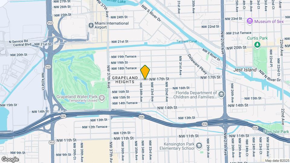 3346 NW 17th St Mapa y Detalles de la Ubicación
