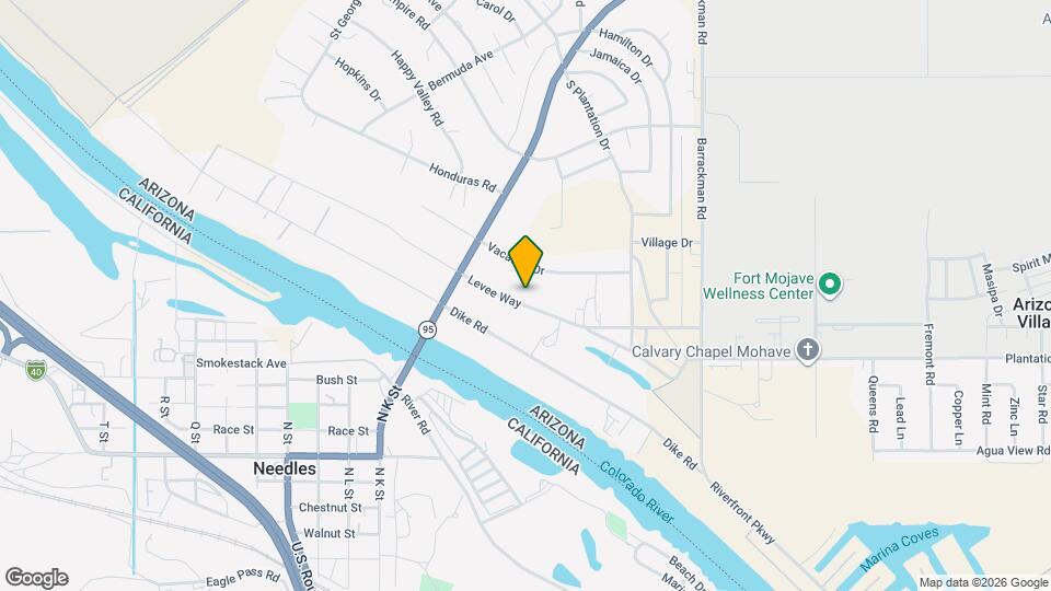 1299 E Levee Dr Map and Location Details