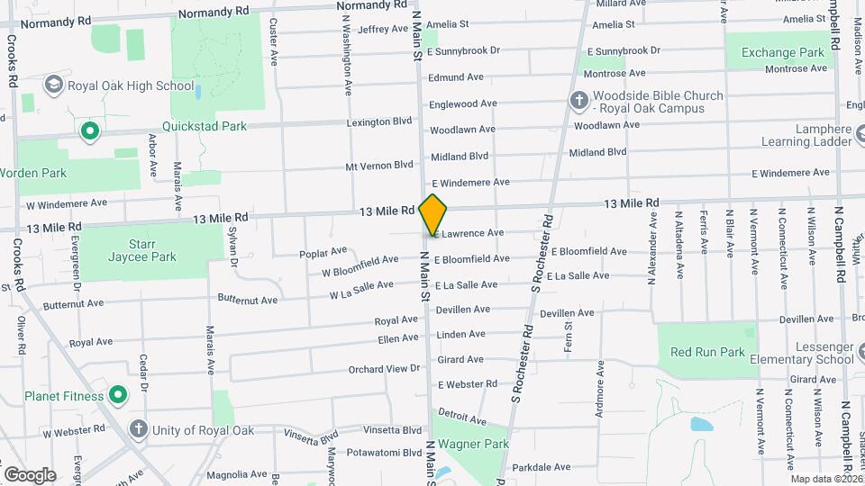 3118 N Main St, Unit #2 Mapa y Detalles de la Ubicación