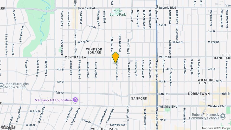 333 Westminster Ave Map and Location Details