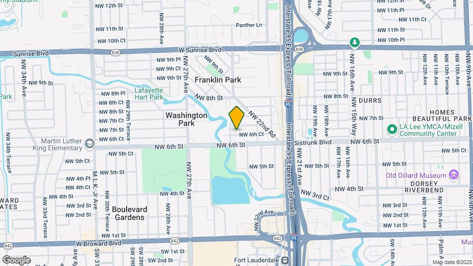 2321 NW 6th Ct Map and Location Details