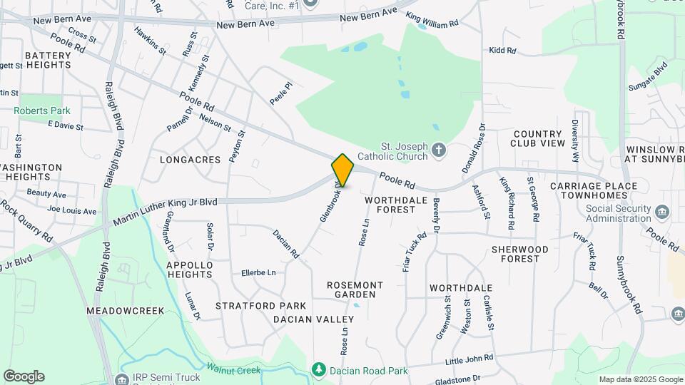 423 Glenbrook Dr Map and Location Details
