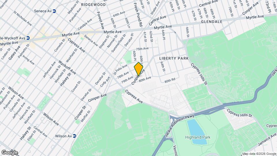 60-08 Cooper Ave Map and Location Details