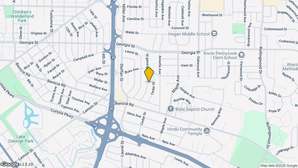 524 Russell St Mapa y Detalles de la Ubicación