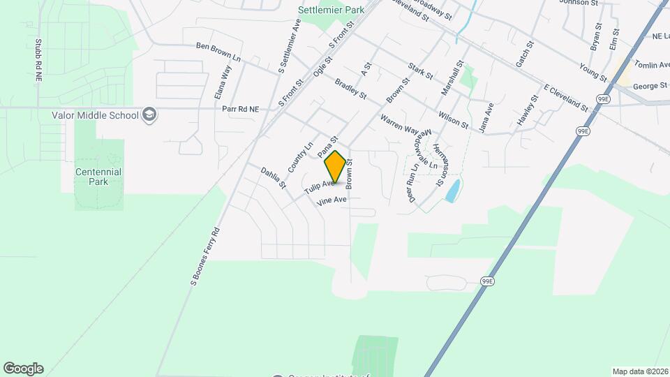 458 Tulip Ave Map and Location Details