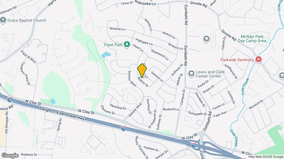 2235 Bolton St, Unit 2023 Map and Location Details