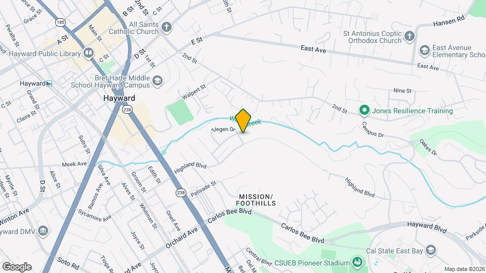 1270 Tiegen Dr Mapa y Detalles de la Ubicación