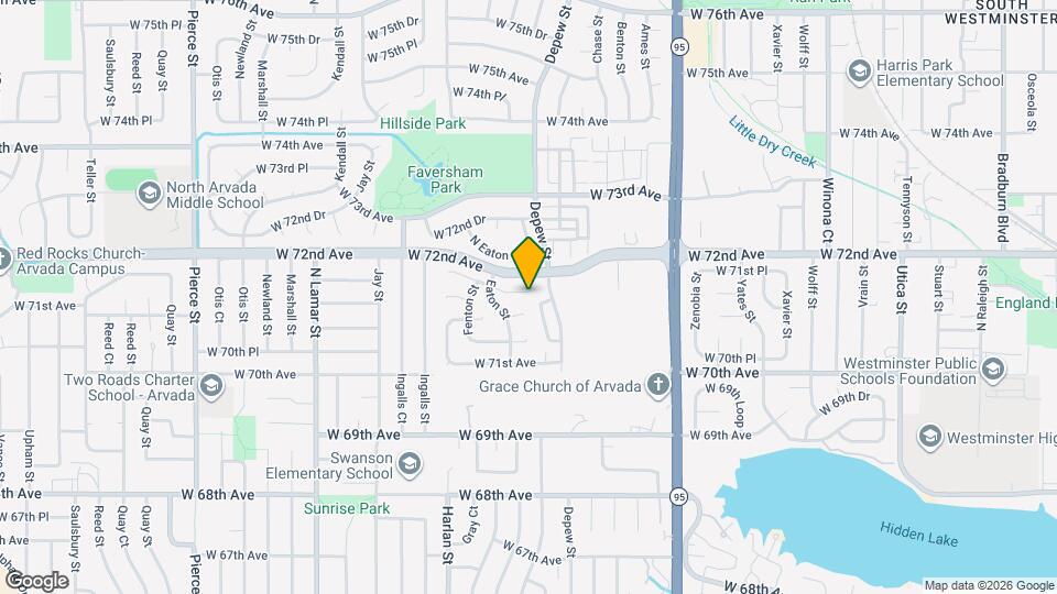 5612 W 71st Cir Map and Location Details