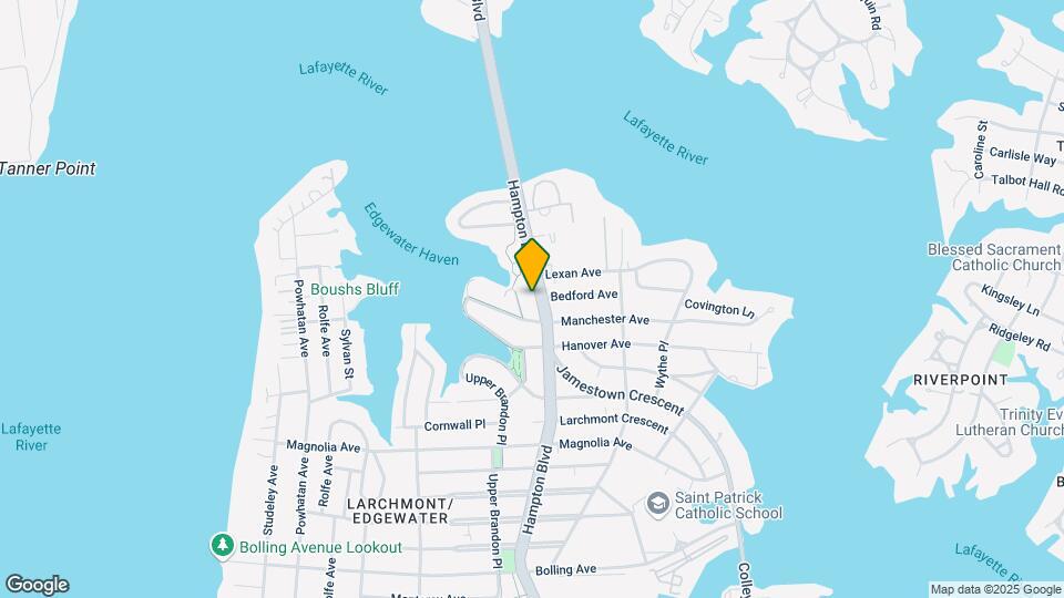 6309 Hampton Blvd Map and Location Details