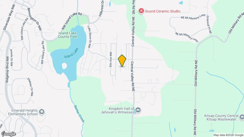 12876 Cedar Ave NW Map and Location Details