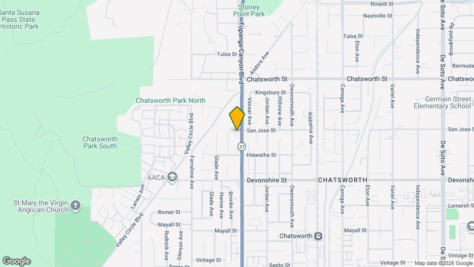 10458 Brooke Ave Map and Location Details