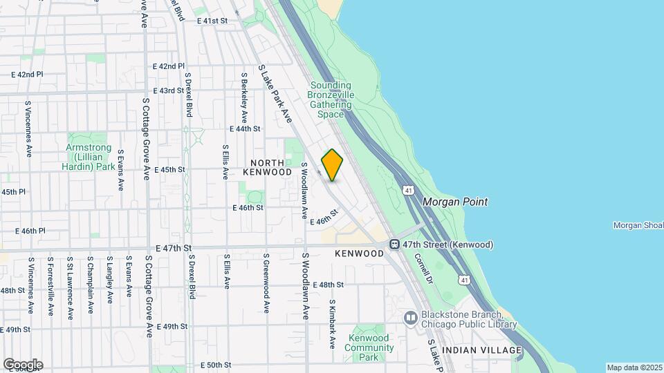 4541 S Lake Park Ave Mapa y Detalles de la Ubicación