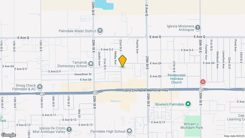 38550 22nd St E Map and Location Details