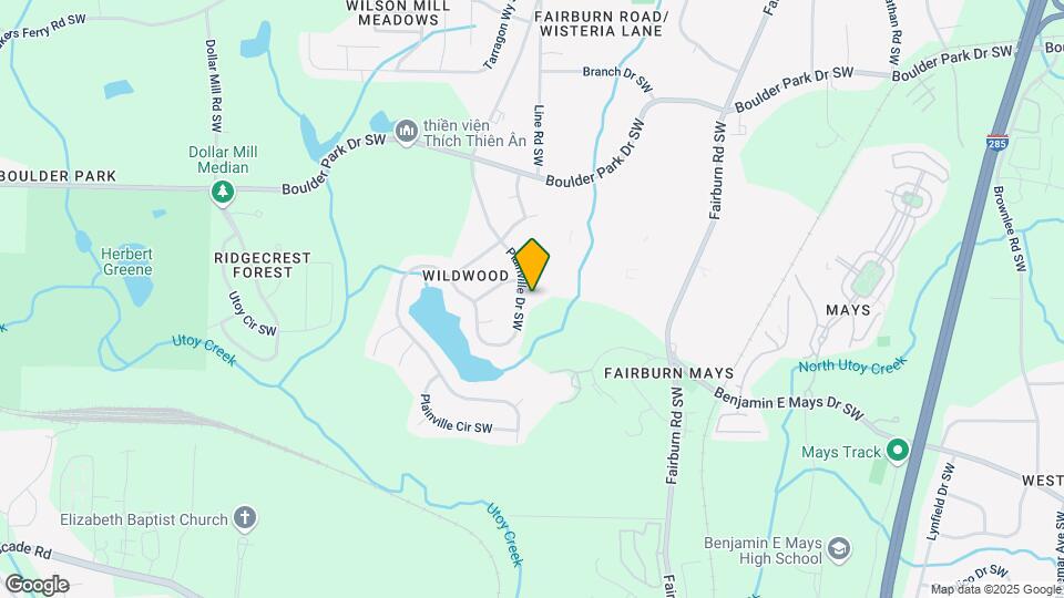 416 Plainville Dr SW Map and Location Details
