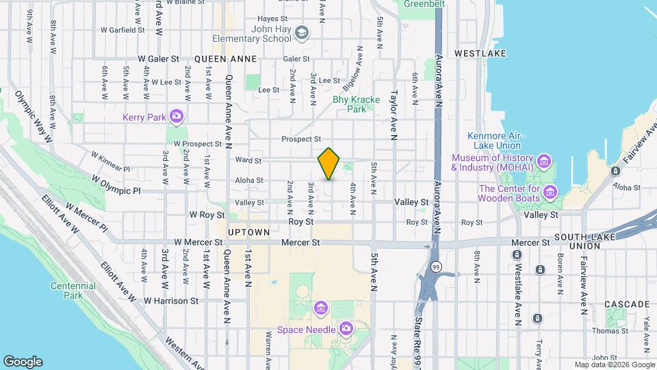 823 Nob Hill Ave N Mapa y Detalles de la Ubicación