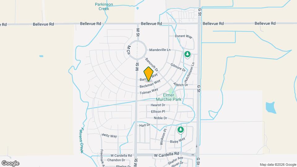 523 Beckman Way Map and Location Details