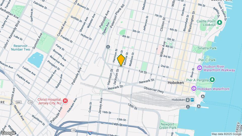 607 1st St Map and Location Details