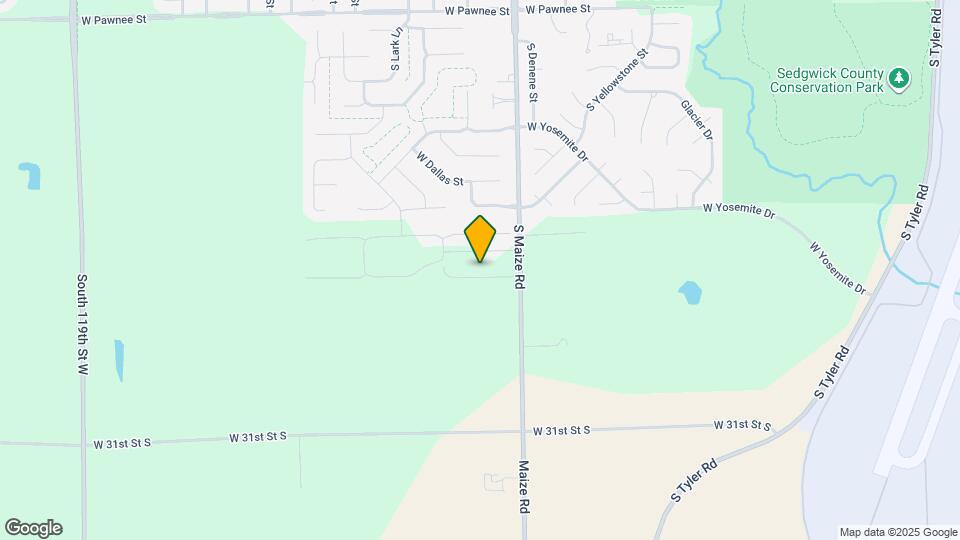 2921 S Maize Ct Map and Location Details