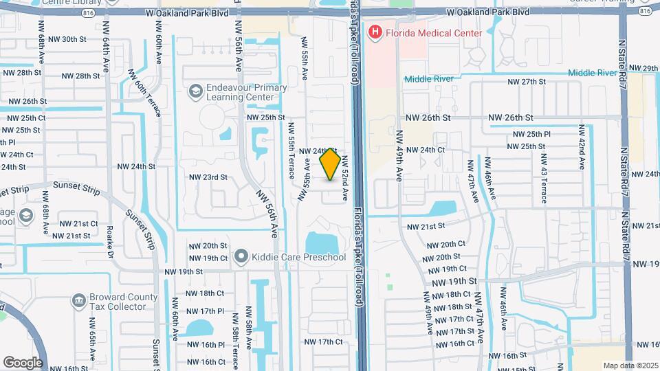 5315 NW 22nd St, Unit 5315 Map and Location Details