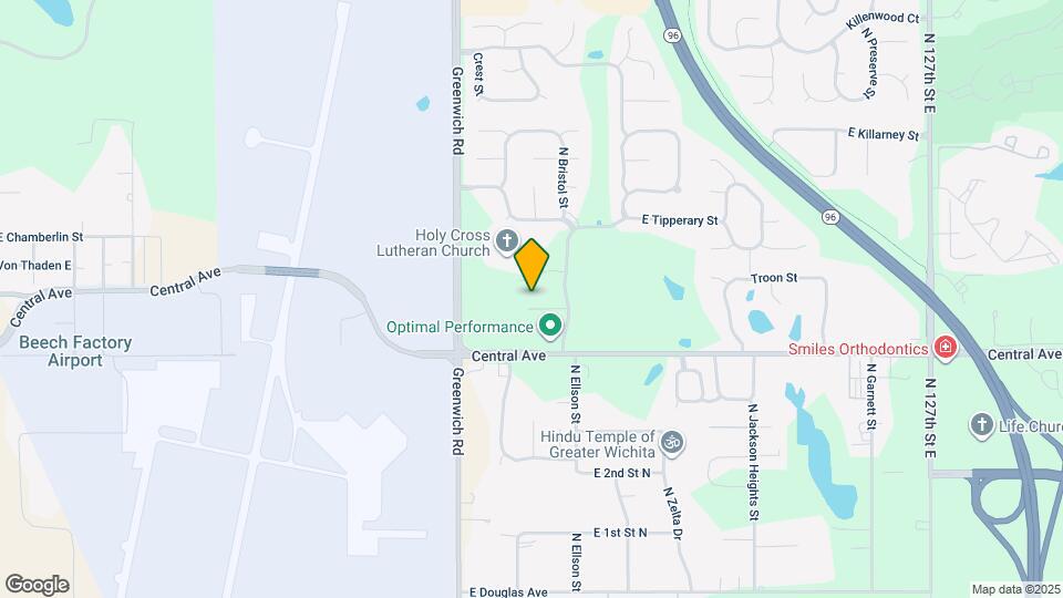 555 N Bristol Ct Map and Location Details