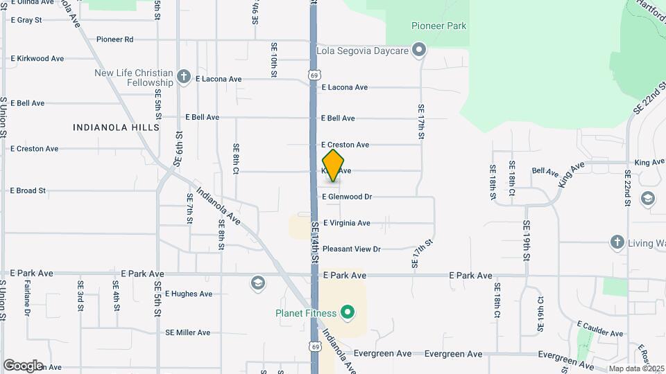 2825 SE 14th St Map and Location Details