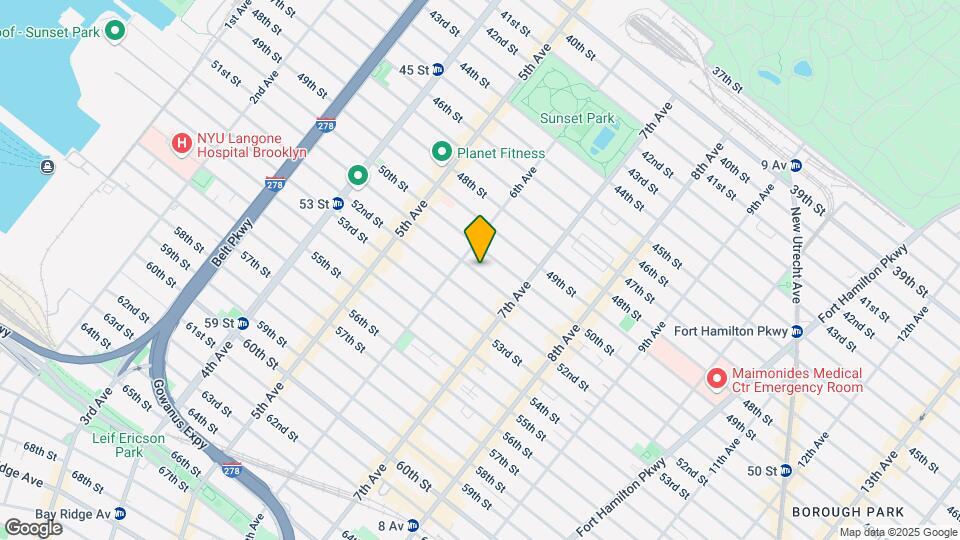 623 51st St Map and Location Details