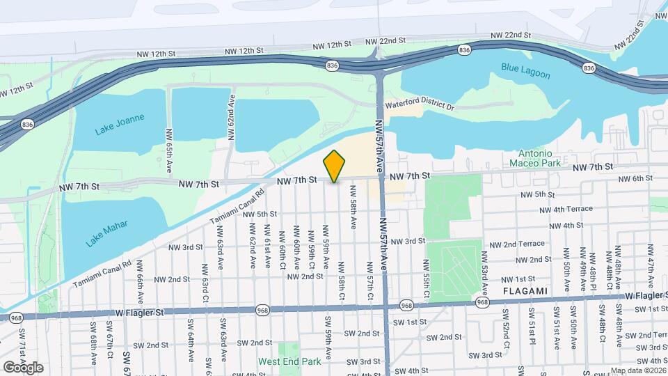 620 NW 58th Ct Map and Location Details