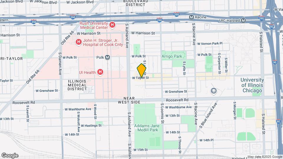 1509 W Taylor St Map and Location Details