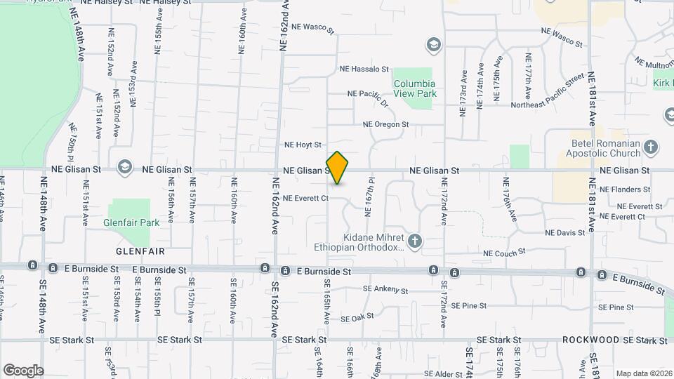 406 NE 165th Ave Map and Location Details