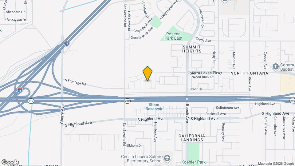 6357 Gold Finch Way Map and Location Details
