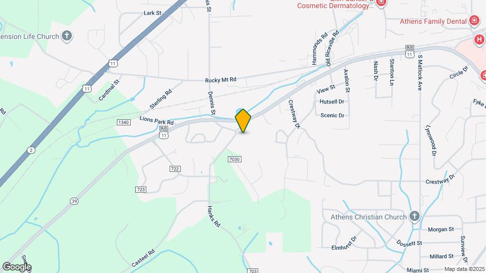 2113 W Madison Ave Map and Location Details