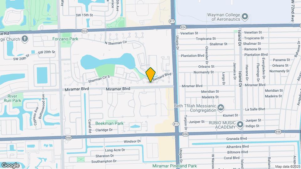 2441 SW 82nd Ave Map and Location Details