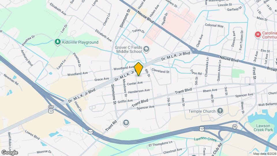 604 9th St Map and Location Details