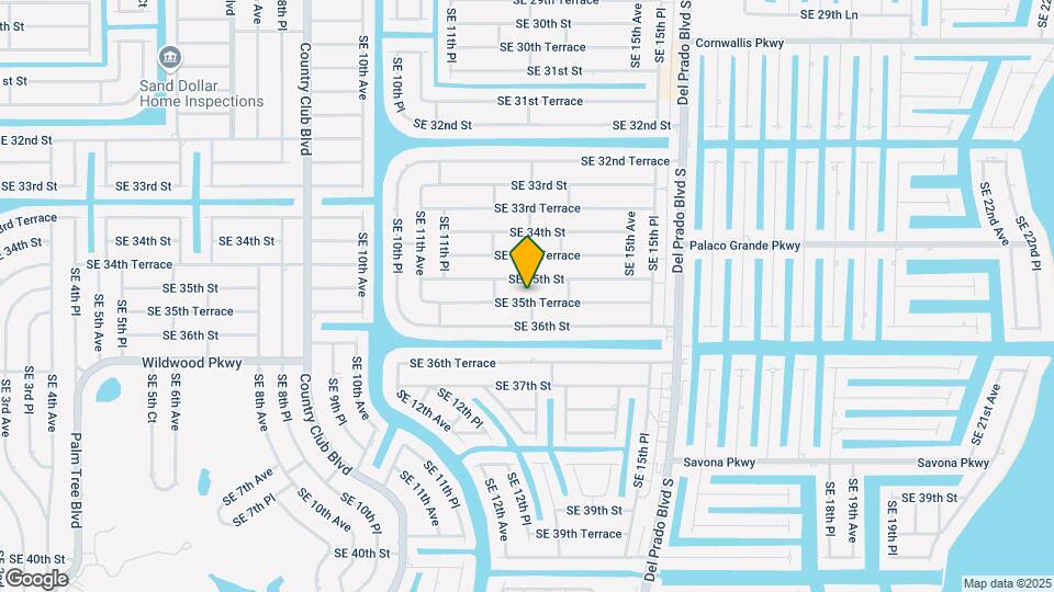 1219 SE 35th Terrace Map and Location Details