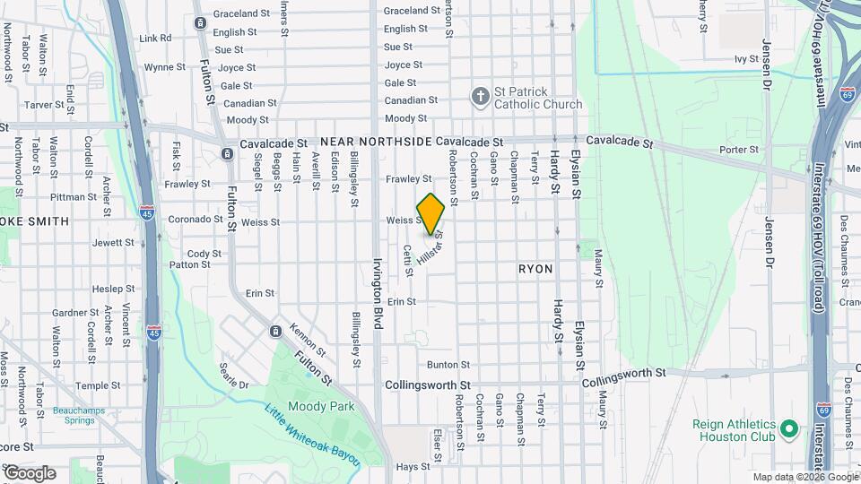 4210 Darter St Map and Location Details