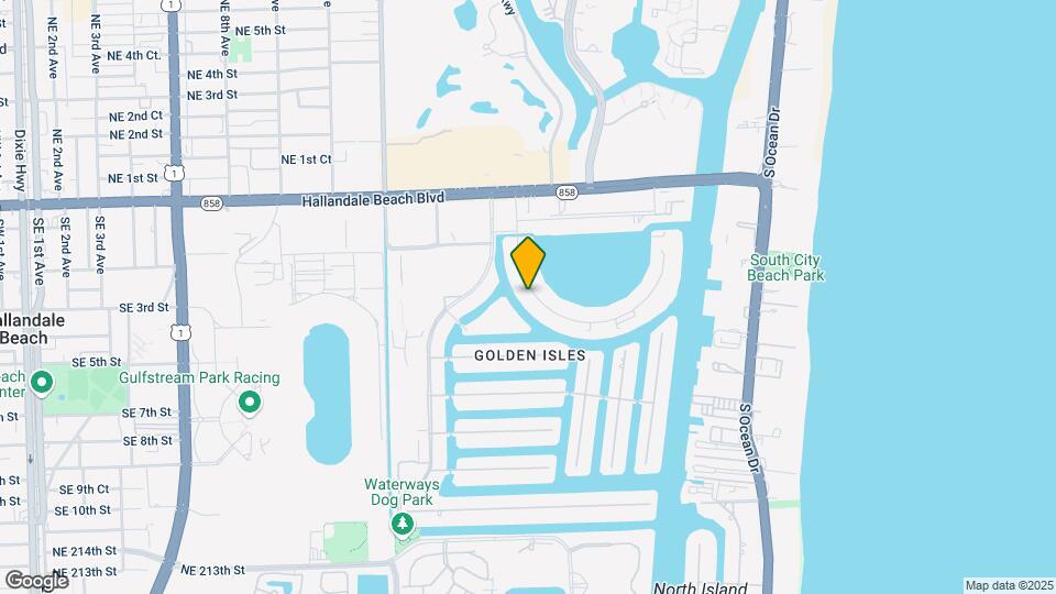 427 Golden Isles Dr-Unit -Apt 16D Map and Location Details