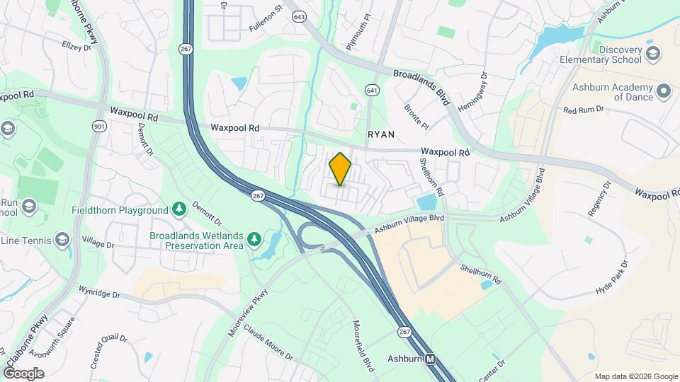 21836 Jarvis Square Map and Location Details